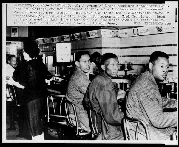 Greensboro sit-ins image