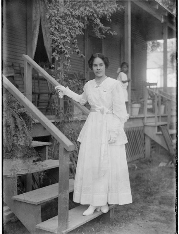 Photo of Mexican American in Deming, New Mexico, circa 1910-1919.