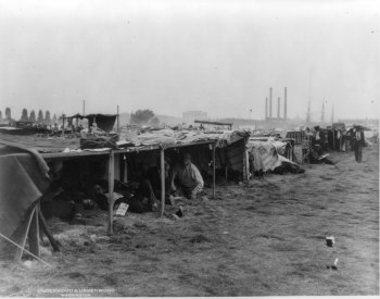 Bonus Army encampment, 1932 image