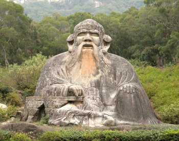 Image: Statue of Laozi in Quanzhou, China. Photo taken by Tommy Wong in 2007. From Flickr.