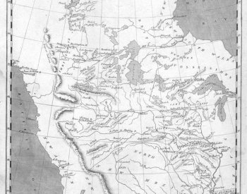 Image: Map of Louisiana Purchase made by Samuel Lewis in 1805. From the Library of Congress.