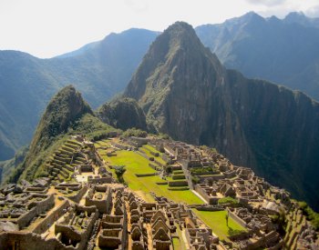 Image: Photo of Macchu Picchu taken in 2007. From the Wikimedia Commons.