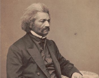 Photograph of Frederick Douglass in 1964 from the Library of Congress